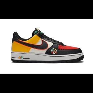 Men’s Nike Air Force 1 “Sunburst” Shoes- Multi-Colored- Like New